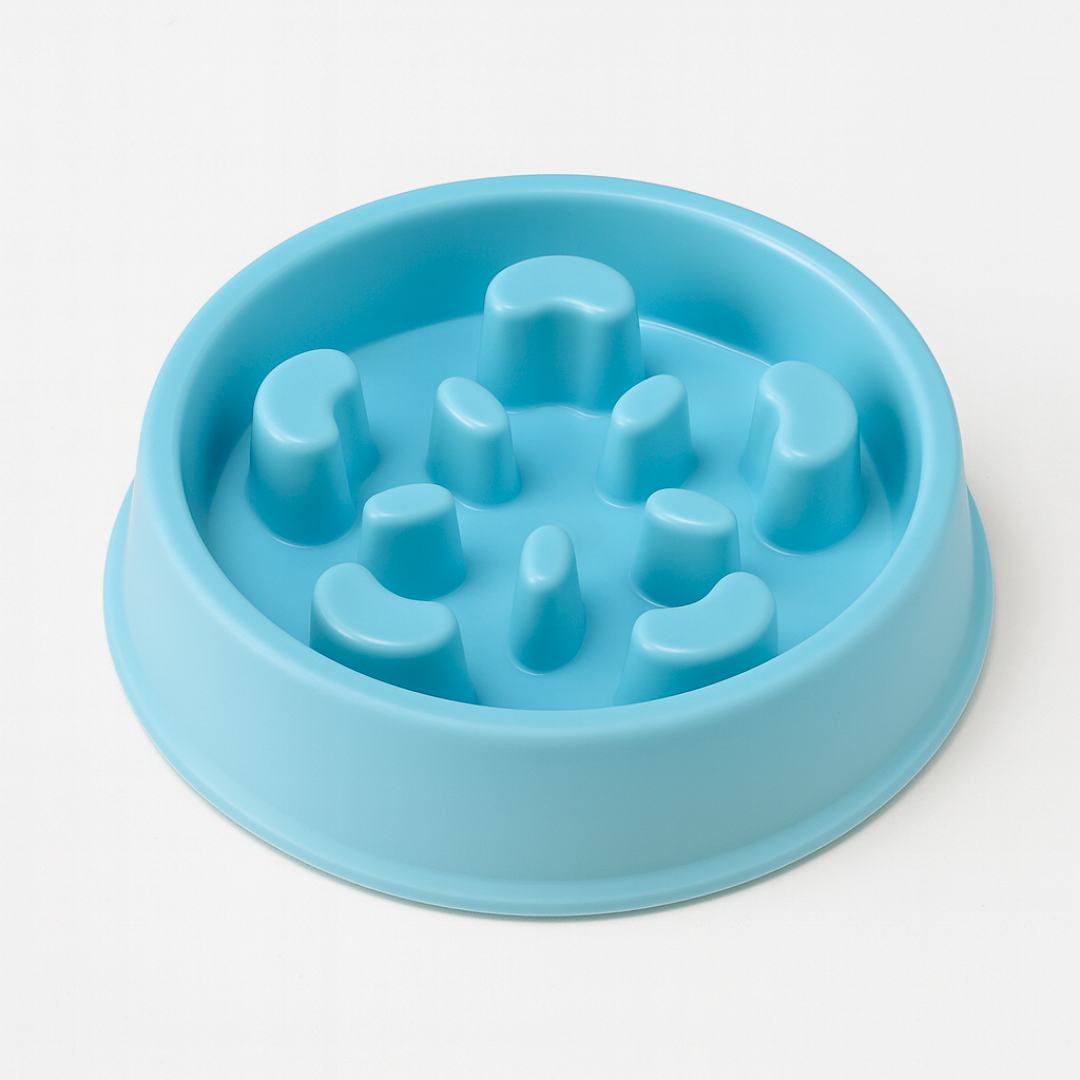Anti-Choke Puzzle Pet Bowl – Promotes Healthy, Slow Feeding